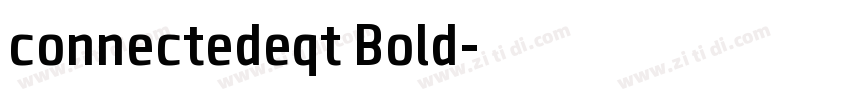 connectedeqt Bold字体转换